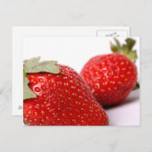 Aardbeien Briefkaart (Voorkant / Achterkant)
