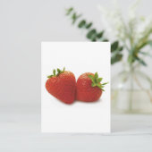 Aardbeien Briefkaart (Staand voorkant)