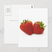 Aardbeien Briefkaart (Voorkant / Achterkant)