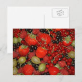 Aardbeien Briefkaart (Voorkant / Achterkant)