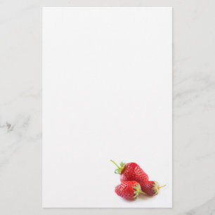Aardbeien Briefpapier