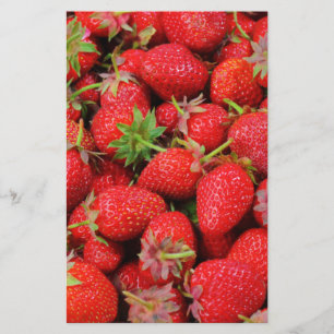 Aardbeien Briefpapier