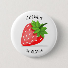Aardbeien Button