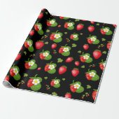 Aardbeien Cadeaupapier (Uitgerold)