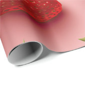 Aardbeien Cadeaupapier (Rol Hoek)