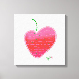 Aardbeien canvas afdruk