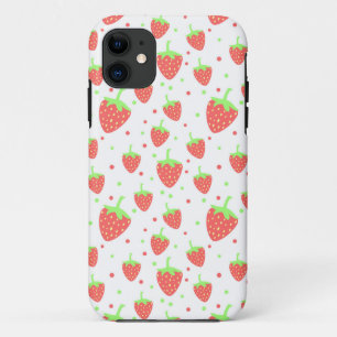 Aardbeien iPhone 11 Hoesje