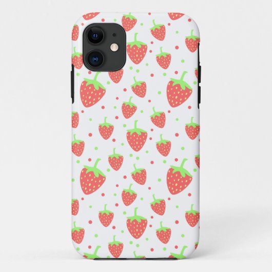 Aardbeien Case-Mate iPhone Case (Achterkant)