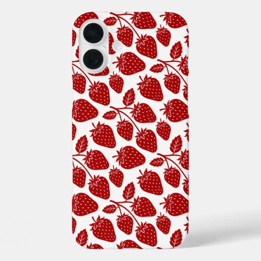 Aardbeien Case-Mate iPhone Case (Achterkant)