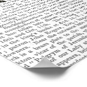 Aardbeien Deer Poster (Hoek)