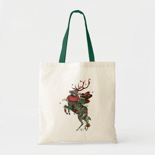 Aardbeien Deer Tote Bag (Voorkant)