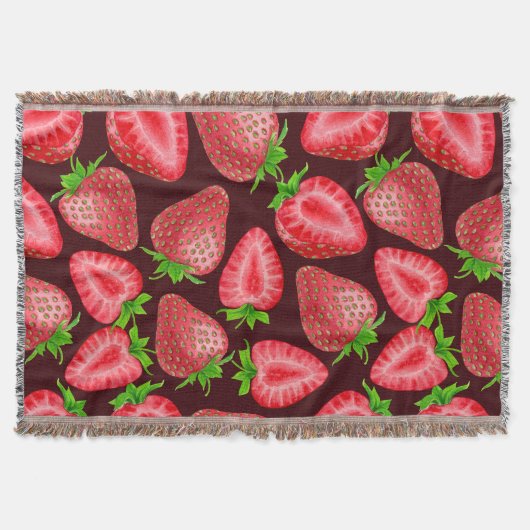 Aardbeien Deken (Voorkant)