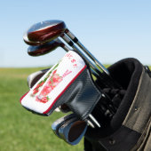 Aardbeien Drink Summer fruits Golf Head Hoesje Golfheadcover (Insitu)