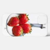 Aardbeien en crème Case-Mate iPhone case (Achterkant (horizontaal))