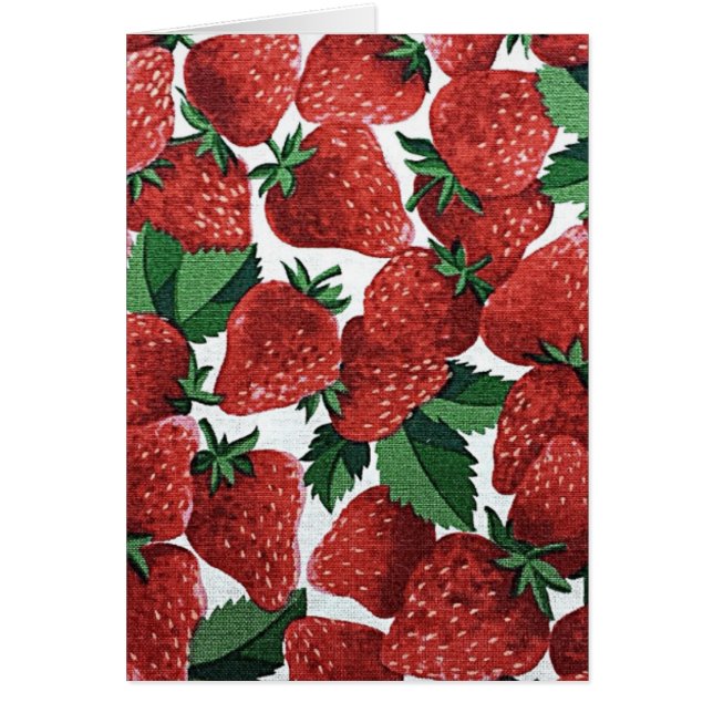Aardbeien en room (Voorkant)
