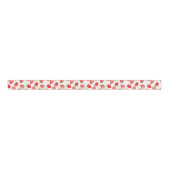 Aardbeien en stippen patroon grosgrain lint (Voorkant)
