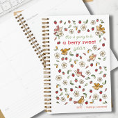 Aardbeien en vogels Berry Sweet Year Planner