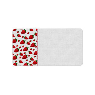 Aardbeien Etiket
