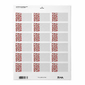 Aardbeien Etiket (Full Sheet)