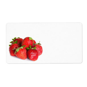 Aardbeien Etiket