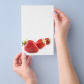 Aardbeien Flyer (Hand)