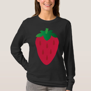 Aardbeien Fruit Art T-shirt