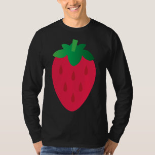 Aardbeien Fruit Art T-shirt