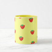 aardbeien Geel Mok (Midden)