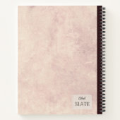  aardbeien gepersonaliseerd Comp Notitieboek (Achterkant)