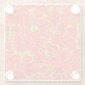 Aardbeien Glazen Onderzetter (Achterkant)