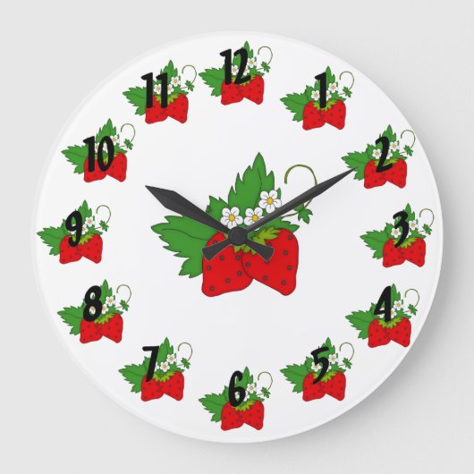 Aardbeien Grote Klok (Voorkant)