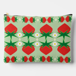 Aardbeien grote zak etui