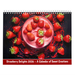 Aardbeien Hemel 2026 – Een Kalender van Zoete Crea