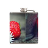 Aardbeien Heupfles (Achterkant)