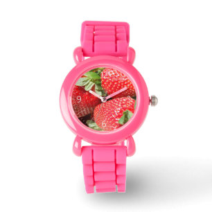 Aardbeien Horloge