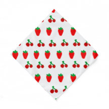 Aardbeien houden van Cherry Pattern Bandanas