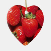 Aardbeien Keramisch Ornament (Rechts)