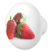 Aardbeien Keramische Knop (Rechts)