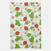  aardbeien keukenhanddoeken (Verticaal)