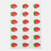 Aardbeien keukenhanddoeken (Verticaal)