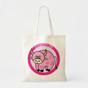 Aardbeien Koe Costume Cute Design Ideas Cartoon Tote Bag