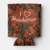 Aardbeien Koelbox Blikjeskoeler (Voorkant)