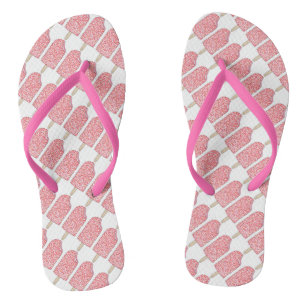 Aardbeien Korstaart Ice Cream PopsiTeenslippers Teenslippers