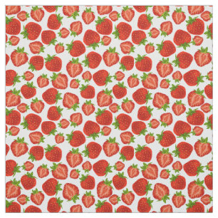 Aardbeien Leuk Zomer Aardbeien Stof