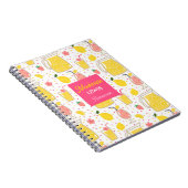 Aardbeien limonade notitieboek (Rechterzijde)