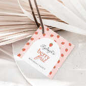 Aardbeien Meisjes Berry Eerste Verjaardagsfeest | Bedankjes Labels