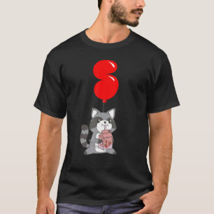 Aardbeien Melkranken 5e verjaardag Kinder Balloo T-shirt