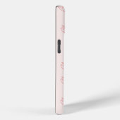 Aardbeien Minimalisme Case-Mate iPhone Case (Achterkant / Rechts)