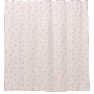 Aardbeien Minimalisme Douchegordijn