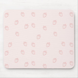 Aardbeien Minimalisme Muismat